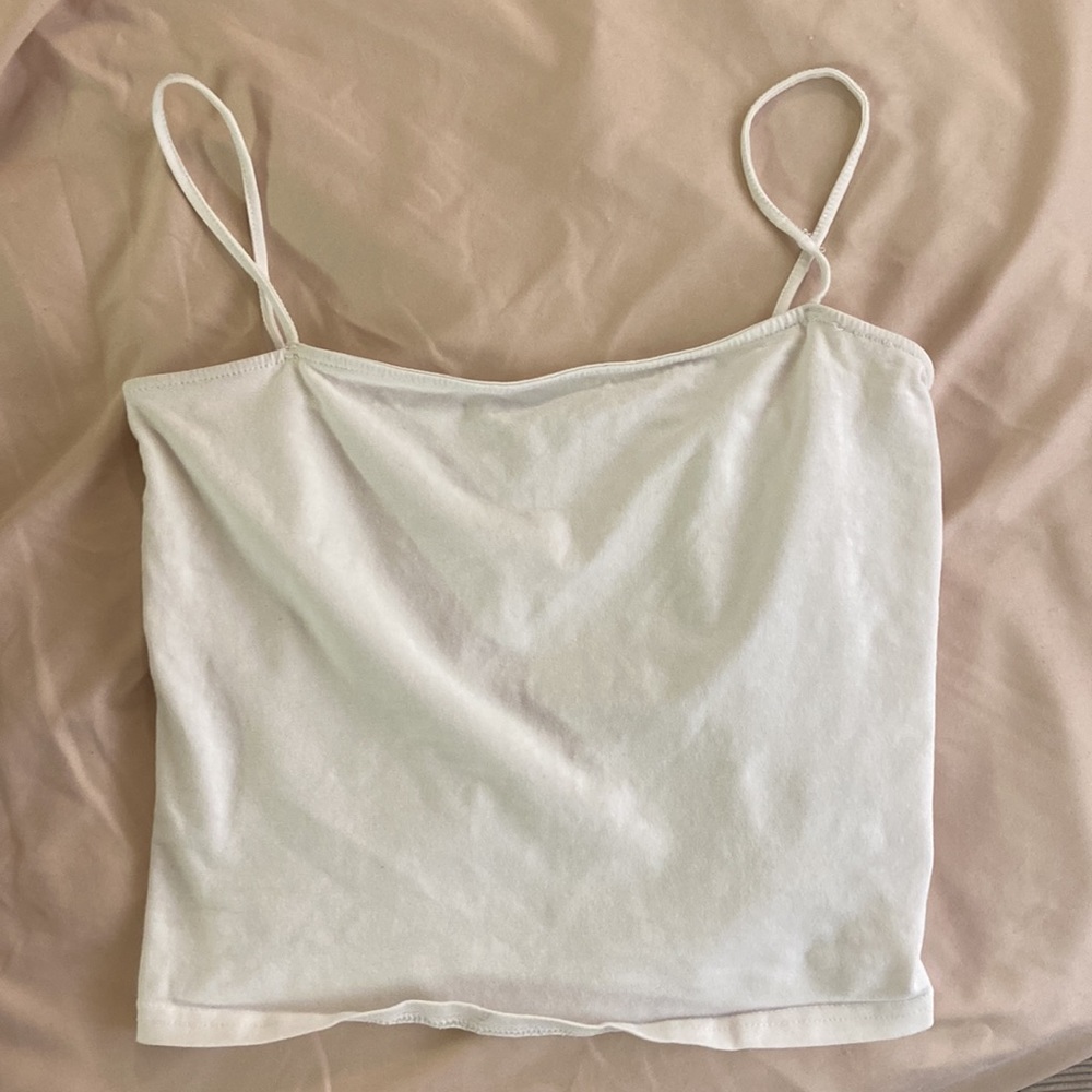 White tank top